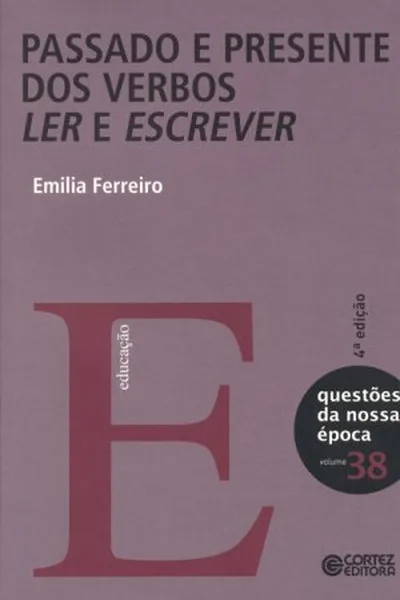 Cover of passado e presente dos verbos ler e escrever