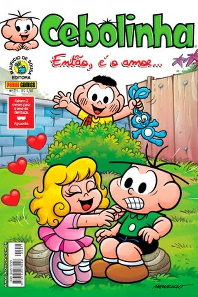 Cover of Cebolinha - Nº 71 - Novembro 2012 - Editora Panini Comics