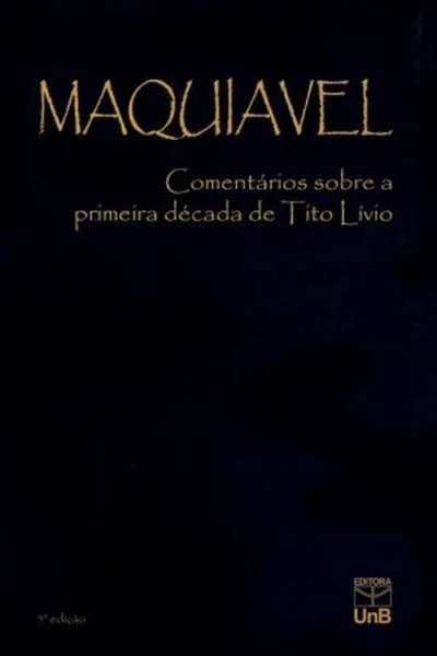Cover of Comentários sobre a primeira década de Tito Livio