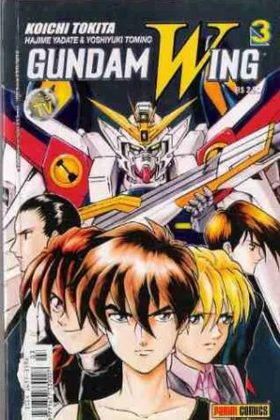 Cover of Gundam Wing #03