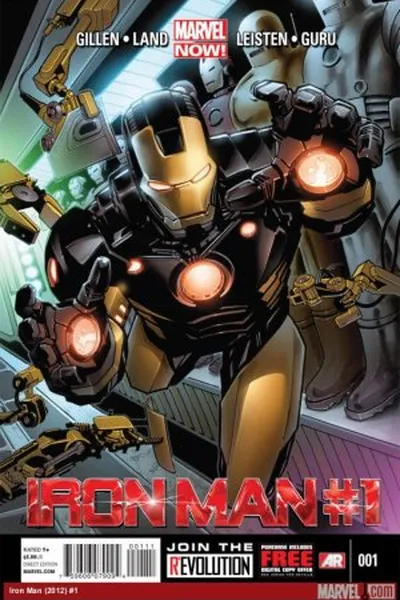 Cover of Iron Man (2012) #1