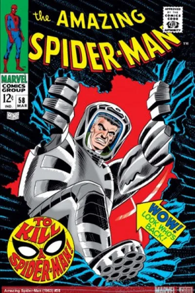 Cover of The Amazing Spider-Man #58