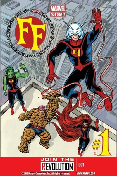 Cover of FF (Marvel NOW!) #1