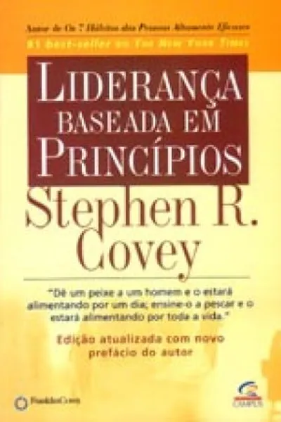 Cover of Liderança baseada em princípios