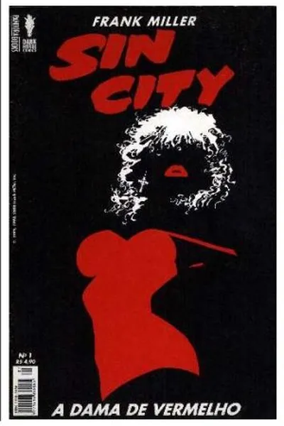 Cover of Sin City - A Dama de Vermelho (Sin City #4)