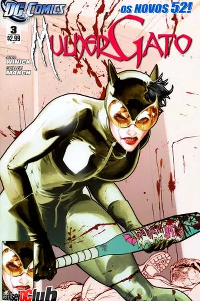 Cover of Mulher-Gato #03 - Os Novos 52