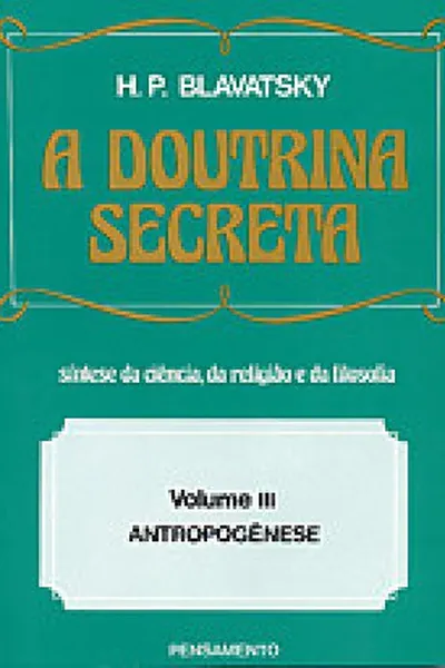 Cover of A Doutrina Secreta Vol. III