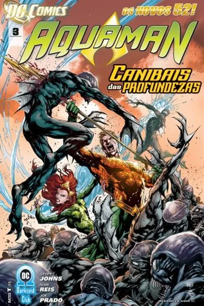 Cover of Aquaman #03 - Os Novos 52