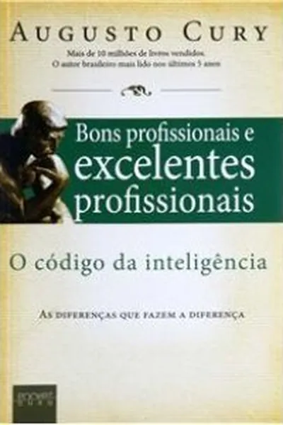 Cover of Bons profissionais e excelentes profissionais