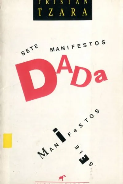 Cover of Sete Manifestos DADA