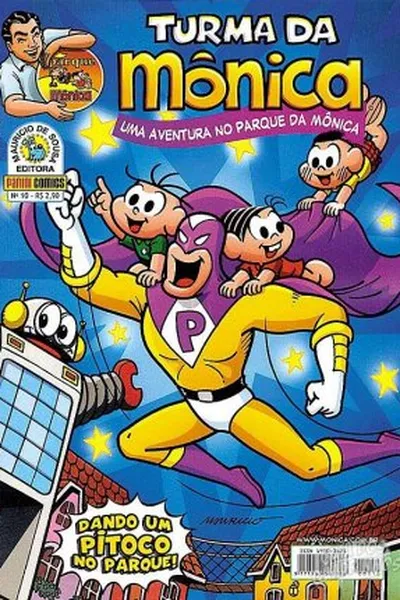 Cover of Turma da Mônica - Uma Aventura no Parque da Mônica - Nº 10