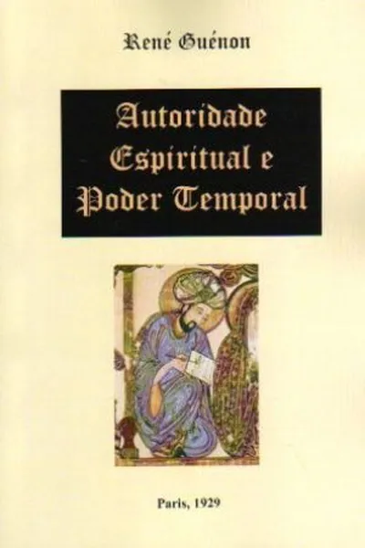 Cover of Autoridade Espiritual e Poder Temporal