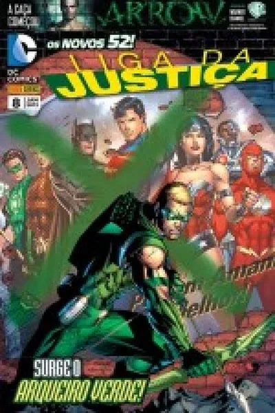 Cover of Liga da Justiça #08