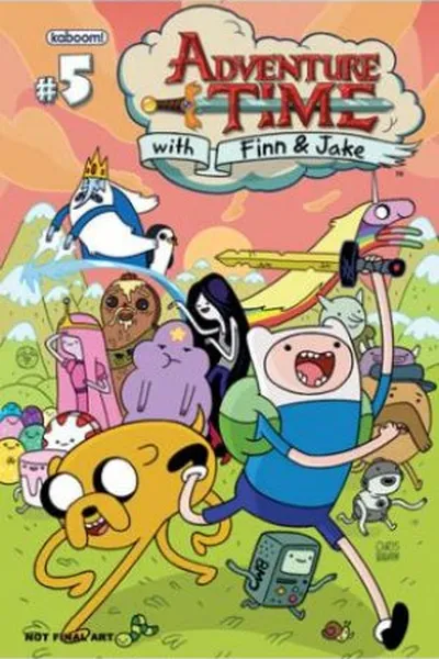 Cover of Adventure time #5