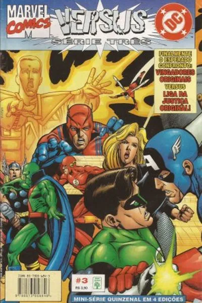 Cover of MARVEL versus DC - Série três