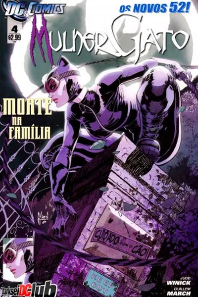 Cover of Mulher-Gato #04 - Os Novos 52