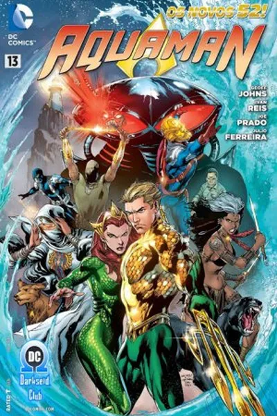 Cover of Aquaman #13 - Os novos 52