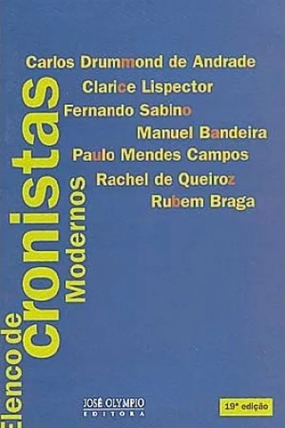 Cover of Elenco de Cronistas Modernos