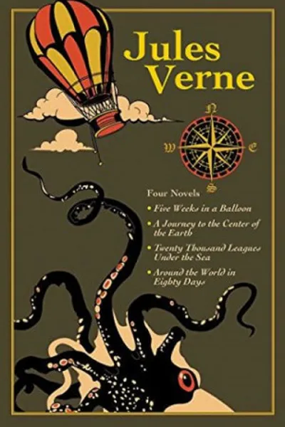 Cover of Jules Verne: Four Novels