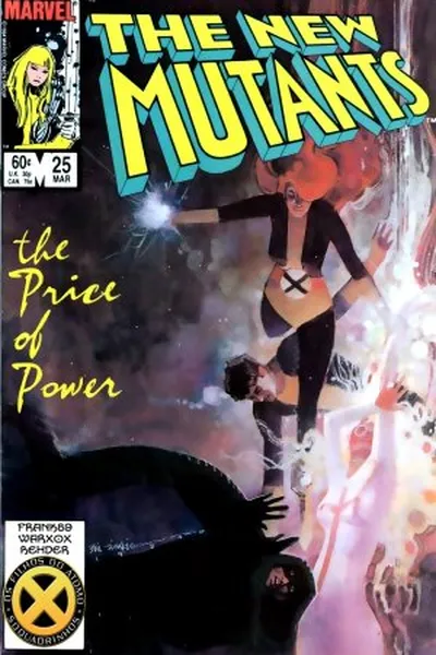 Cover of Os Novos Mutantes #25 (1985)