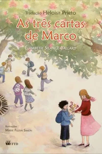 Cover of As três cartas de Marco