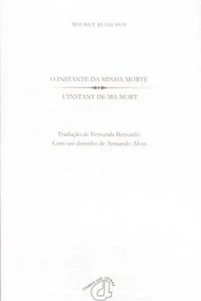 Cover of O instante da minha morte