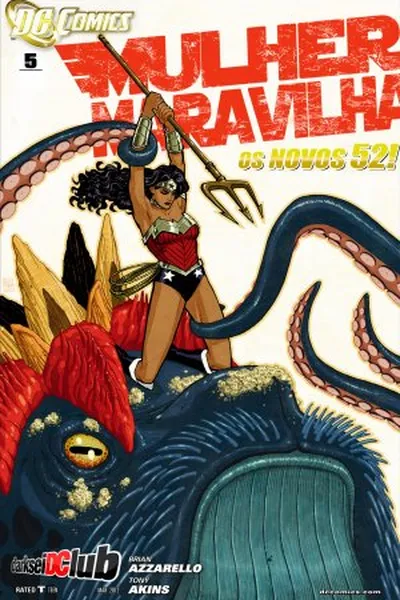 Cover of Mulher Maravilha #05 - Os Novos 52