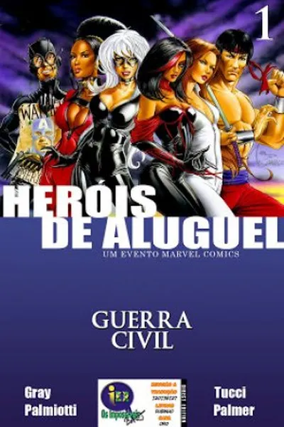 Cover of Heróis de Aluguel #01