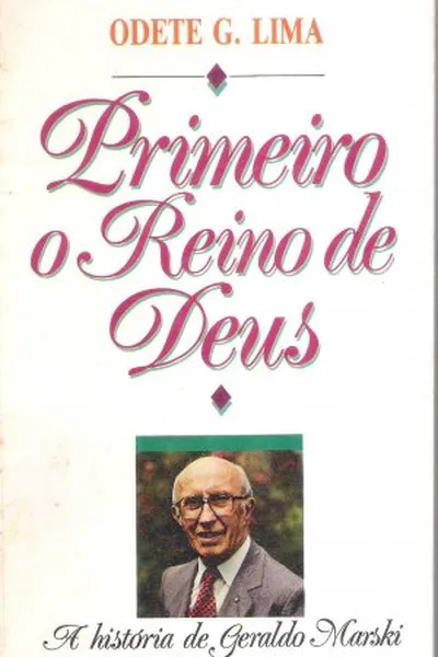 Cover of Primeiro o reino de Deus