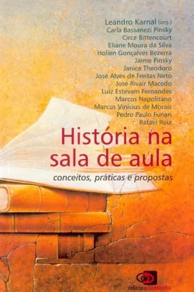 Cover of História na sala de aula