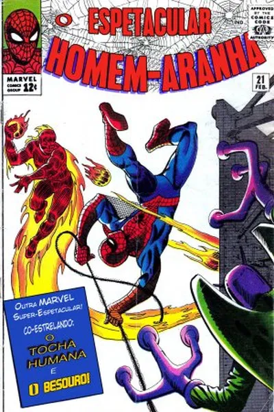 Cover of O Espetacular Homem-Aranha #21 (1965)