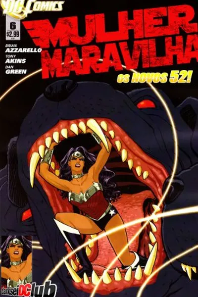 Cover of Mulher Maravilha #06 - Os Novos 52