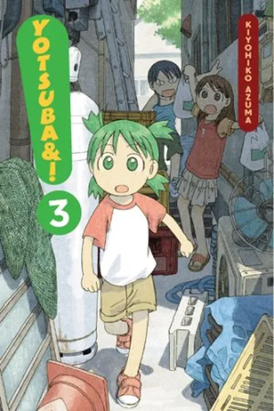 Cover of Yotsuba&! #3