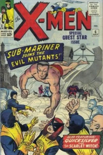 Cover of The X-Men #6 (1963)