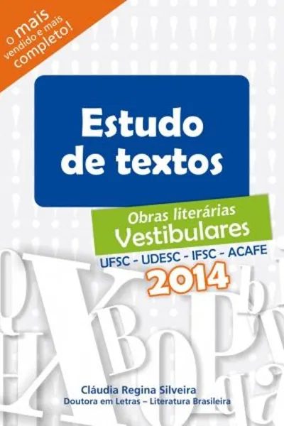 Cover of Estudo de textos 2014