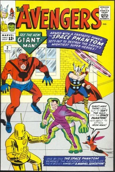 Cover of Os Vingadores #2 (volume 1)