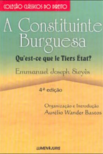Cover of A Constituinte Burguesa