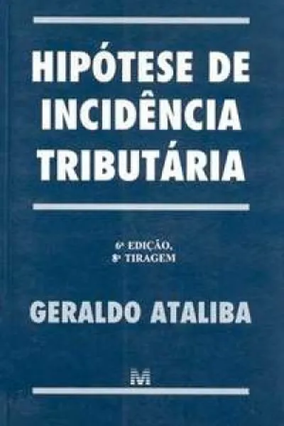 Cover of Hipótese de Incidência Tributária