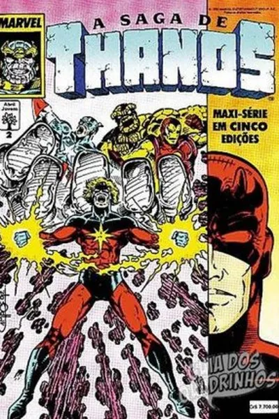 Cover of A Saga de Thanos n° 2