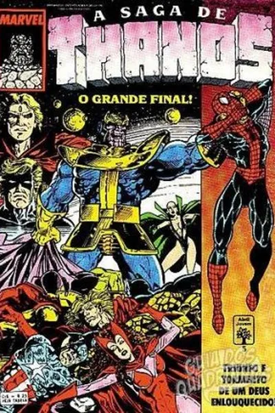 Cover of A Saga de Thanos n° 5