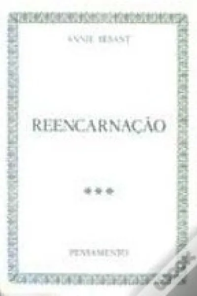 Cover of Reencarnação