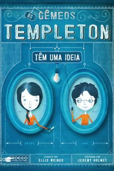 Cover of Os gêmeos de templeton têm uma ideia