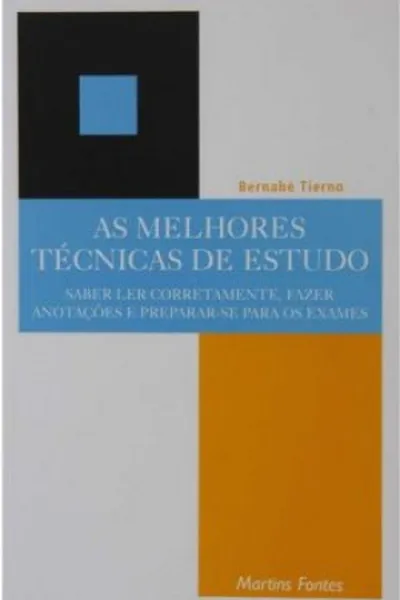 Cover of As Melhores Técnicas de Estudo