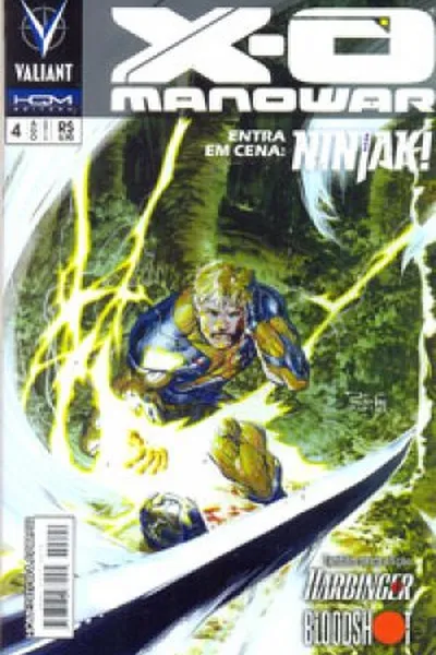 Cover of X-O Manowar 4