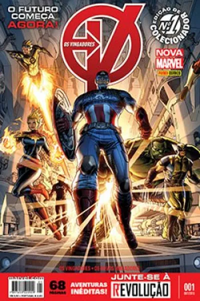 Cover of Os Vingadores (Nova Marvel)