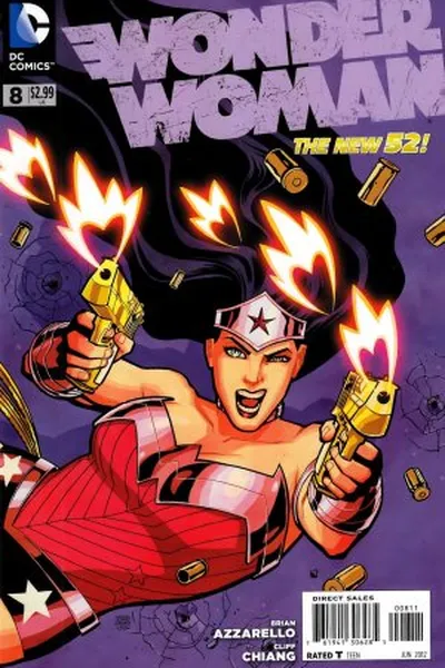 Cover of Mulher Maravilha #08 - Os novos 52