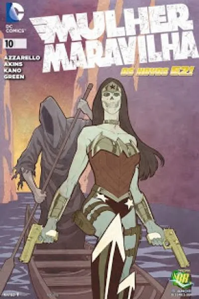 Cover of Mulher Maravilha #10 - Os novos 52