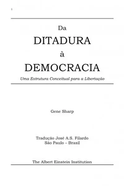 Cover of Da Ditadura à Democracia