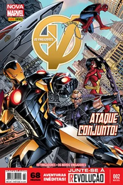 Cover of Os Vingadores #02 (Nova Marvel)