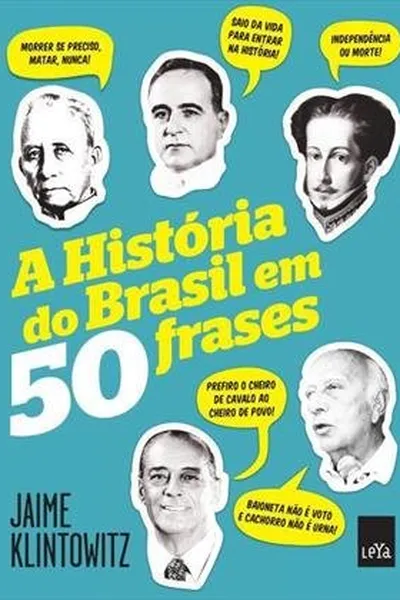 Cover of A História do Brasil em 50 Frases